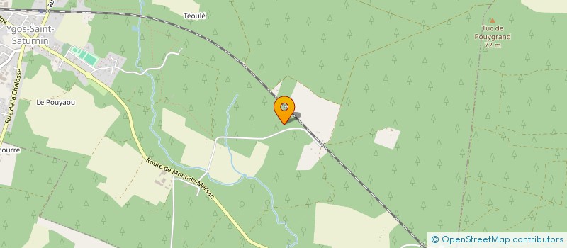 localisation de l'entreprise MONSIEUR RICHARD ANDREY  YGOS-SAINT-SATURNIN