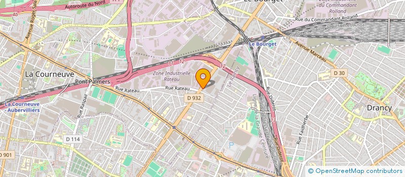 localisation de l'entreprise MONSIEUR RICHARD ANTHONY PORTER à LA COURNEUVE