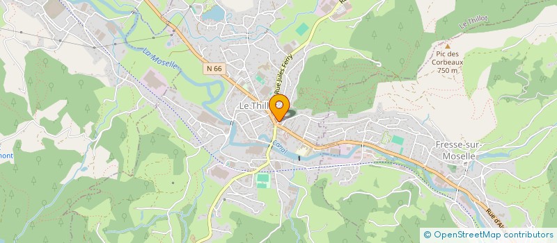 localisation de l'entreprise MONSIEUR RICHARD ARIFON  LE THILLOT