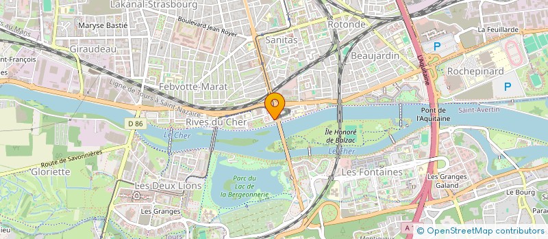 localisation de l'entreprise MONSIEUR RICHARD ARME à TOURS