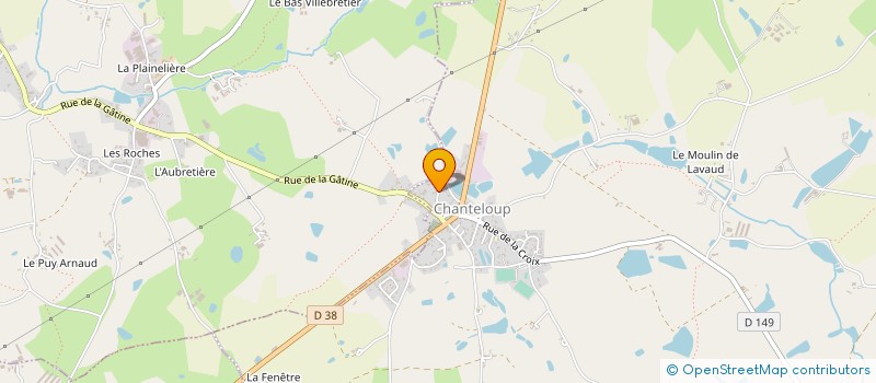 localisation de l'entreprise MONSIEUR RICHARD ARNEAULT  CHANTELOUP