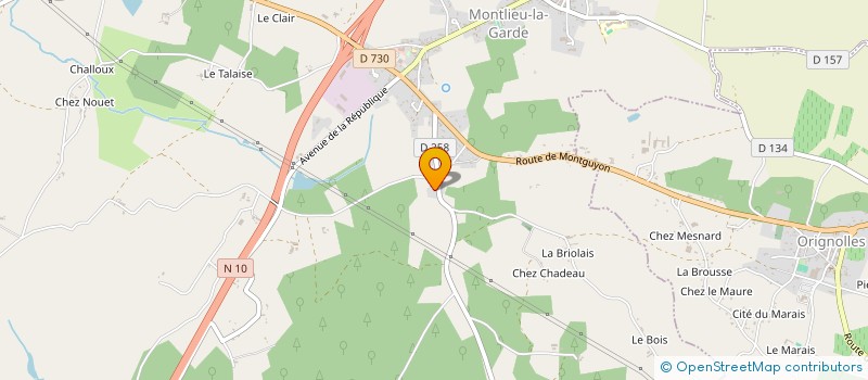 localisation de l'entreprise MONSIEUR RICHARD ASTON à MERIGNAC