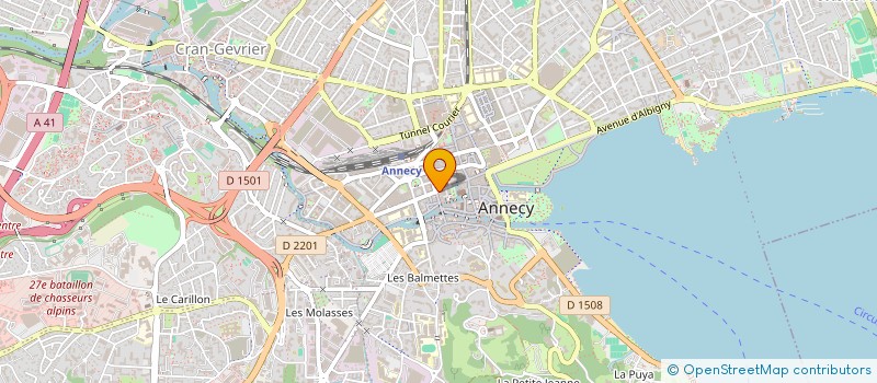 localisation de l'entreprise MONSIEUR RICHARD ASWAD à ANNECY