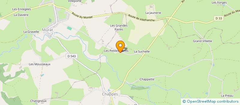 localisation de l'entreprise MONSIEUR RICHARD AUMAITRE  CHAPPES