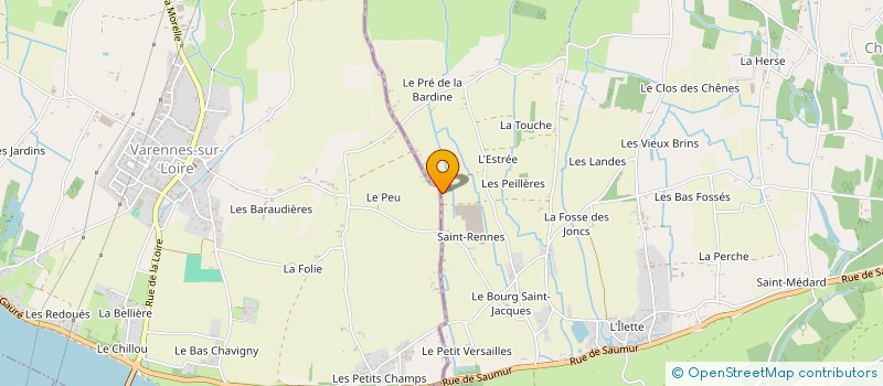 localisation de l'entreprise MONSIEUR RICHARD BACHOU  CHOUZE-SUR-LOIRE