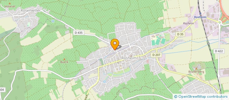 localisation de l'entreprise MONSIEUR RICHARD BAECHTEL  ROSHEIM