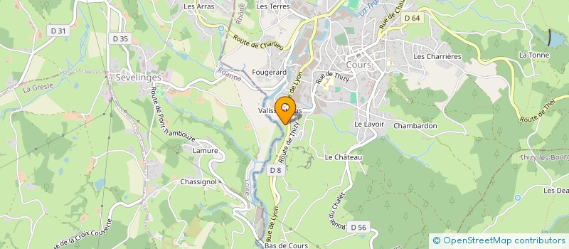 localisation de l'entreprise MONSIEUR RICHARD BAJOREK  COURS