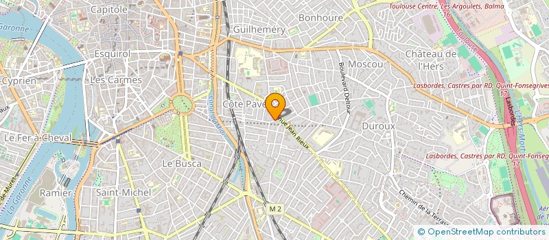 localisation de l'entreprise MONSIEUR RICHARD BALDACCHINO à TOULOUSE