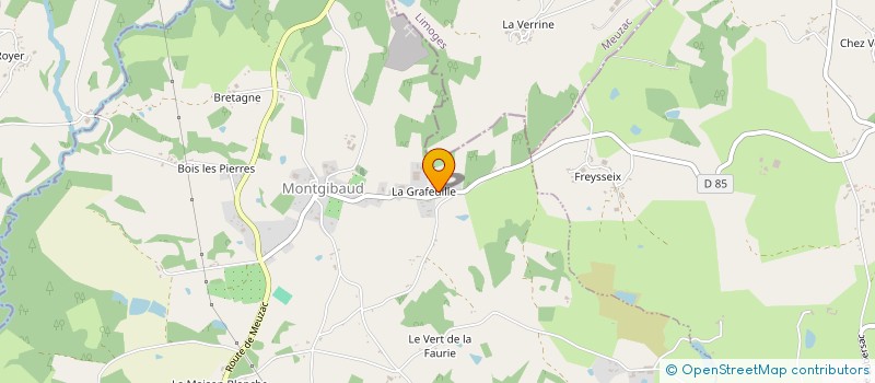 localisation de l'entreprise MONSIEUR RICHARD BANKS  MONTGIBAUD