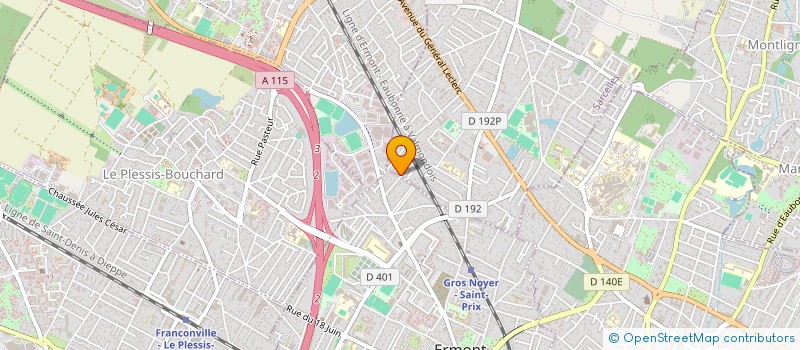 localisation de l'entreprise MONSIEUR RICHARD BARBEAU à SAINT-PRIX