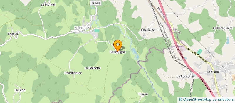 localisation de l'entreprise MONSIEUR RICHARD BASCLE à VAL D'ARCOMIE