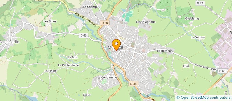 localisation de l'entreprise MONSIEUR RICHARD BATIER à MORNANT