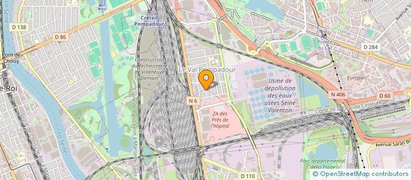 localisation de l'entreprise MONSIEUR RICHARD BEAUTOUR  VILLENEUVE-SAINT-GEORGES