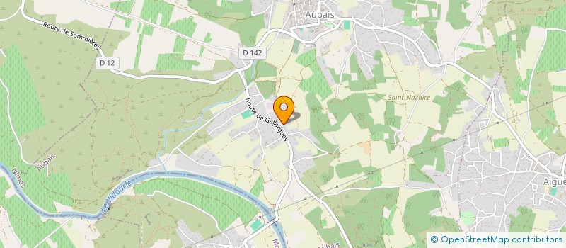 localisation de l'entreprise MONSIEUR RICHARD BELDA à AUBAIS