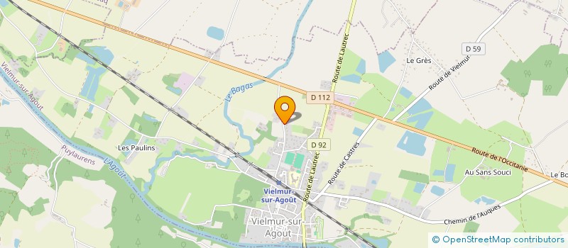 localisation de l'entreprise MONSIEUR RICHARD BELLIARD  VIELMUR-SUR-AGOUT