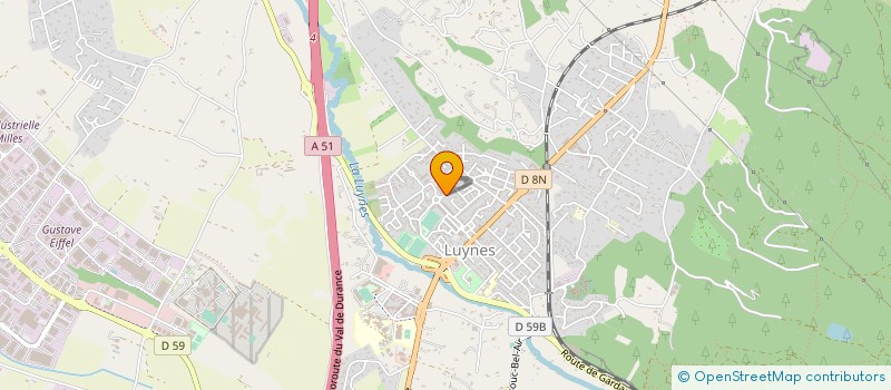 localisation de l'entreprise MONSIEUR RICHARD BELLOT  AIX-EN-PROVENCE