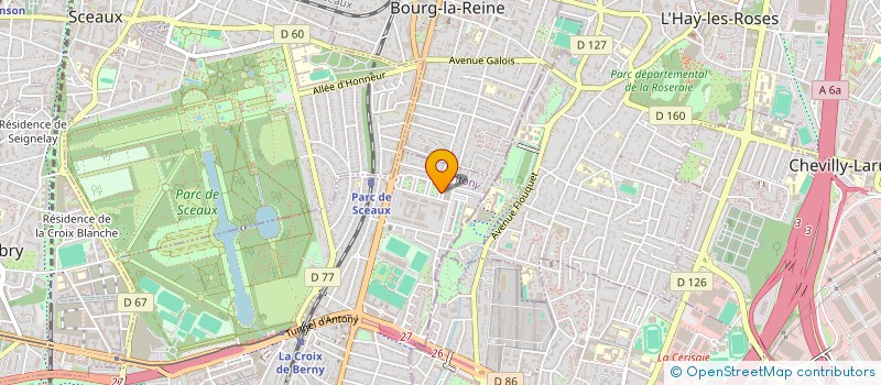 localisation de l'entreprise MONSIEUR RICHARD BENERO à ANTONY