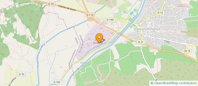 localisation de l'entreprise MONSIEUR RICHARD BEQUERY  LANCON-PROVENCE