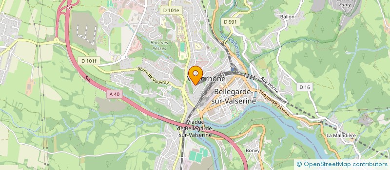 localisation de l'entreprise MONSIEUR RICHARD BERGAMELLI à VALSERHONE