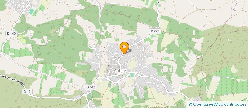 localisation de l'entreprise MONSIEUR RICHARD BERNARD SAVORNIN  AUBAIS