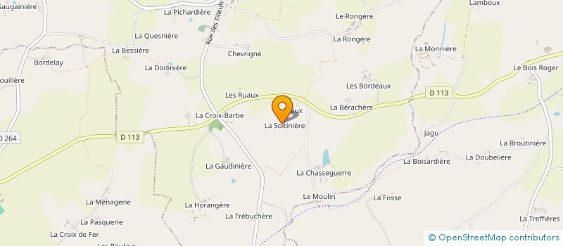 localisation de l'entreprise MONSIEUR RICHARD BERRY  HARDANGES