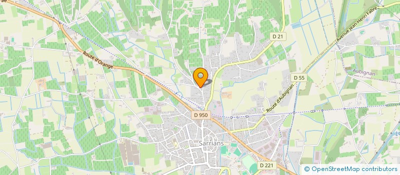 localisation de l'entreprise MONSIEUR RICHARD BERTHIER  SARRIANS