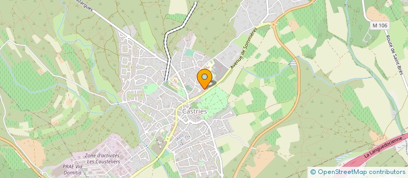 localisation de l'entreprise MONSIEUR RICHARD BERTOLINI  SAINT-AUNES