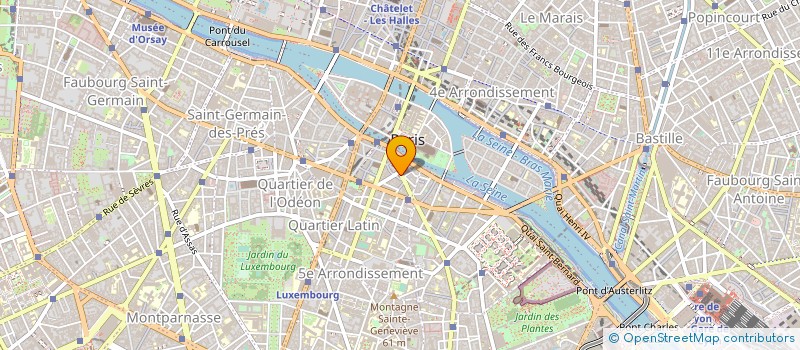 localisation de l'entreprise MONSIEUR RICHARD BERTRAND à PARIS