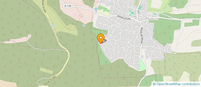 localisation de l'entreprise MONSIEUR RICHARD BERTRAND  POULX