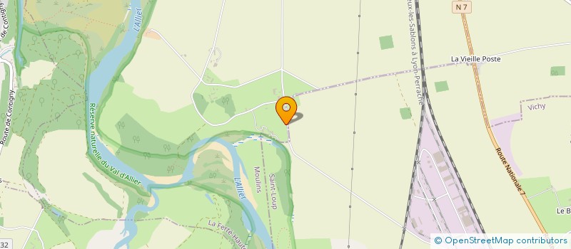 localisation de l'entreprise MONSIEUR RICHARD BESSAIE  MERCY