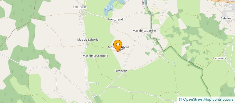 localisation de l'entreprise MONSIEUR RICHARD BETTON  LARAMIERE