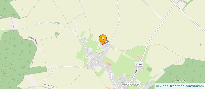 localisation de l'entreprise MONSIEUR RICHARD BIGET  VIRONCHAUX