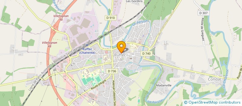 localisation de l'entreprise MONSIEUR RICHARD BIGOT à RUFFEC