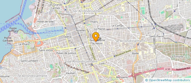 localisation de l'entreprise MONSIEUR RICHARD BIGUE à MARSEILLE