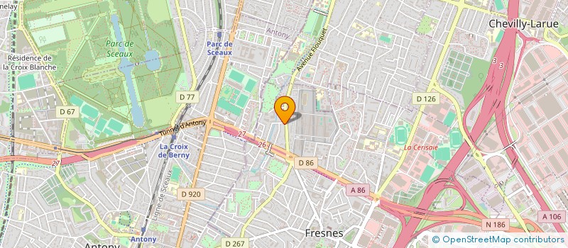 localisation de l'entreprise MONSIEUR RICHARD BISMUT  FRESNES