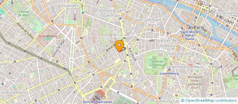 localisation de l'entreprise MONSIEUR RICHARD BONAL  PARIS