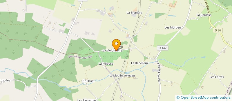 localisation de l'entreprise MONSIEUR RICHARD BOND  NOYANT-VILLAGES