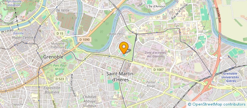 localisation de l'entreprise MONSIEUR RICHARD BORNE à SAINT-MARTIN-D'HERES