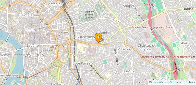 localisation de l'entreprise MONSIEUR RICHARD BOUCHER à TOULOUSE