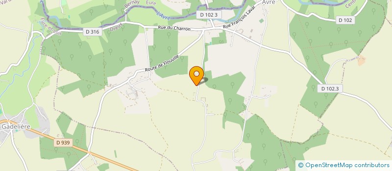 localisation de l'entreprise MONSIEUR RICHARD BOUCHERIE à MONTIGNY SUR AVRE