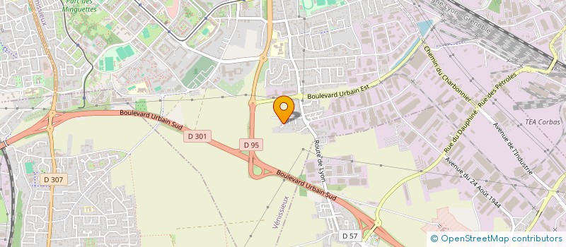 localisation de l'entreprise MONSIEUR RICHARD BOUKHATEB  VENISSIEUX