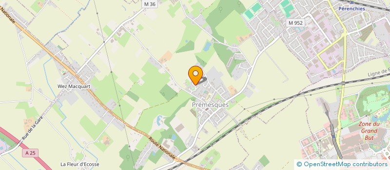 localisation de l'entreprise MONSIEUR RICHARD BOUREAU  PREMESQUES