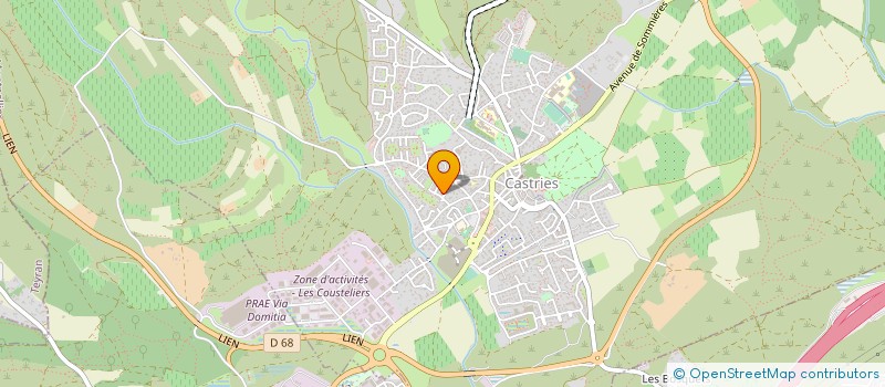 localisation de l'entreprise MONSIEUR RICHARD BOUSQUET  LE BOSC