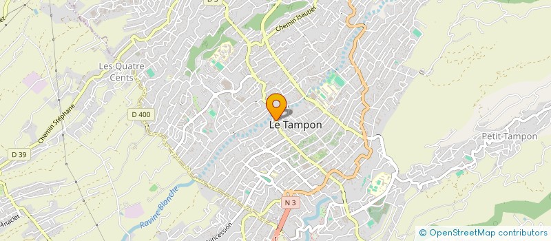 localisation de l'entreprise MONSIEUR RICHARD BRANCHET à LE TAMPON