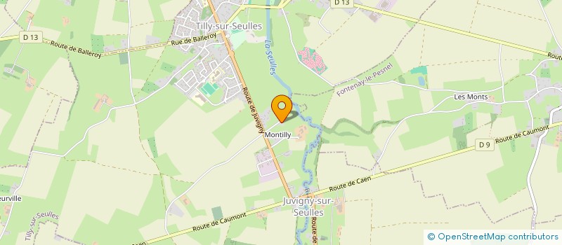 localisation de l'entreprise MONSIEUR RICHARD BRASIL  TILLY-SUR-SEULLES