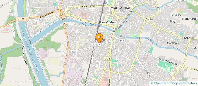 localisation de l'entreprise MONSIEUR RICHARD BRATU  MONTELIMAR