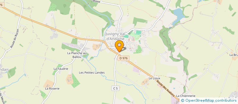 localisation de l'entreprise MONSIEUR RICHARD BRETON à JUVIGNY VAL D'ANDAINE