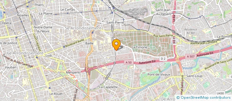 localisation de l'entreprise MONSIEUR RICHARD BREUILLE à MARSEILLE
