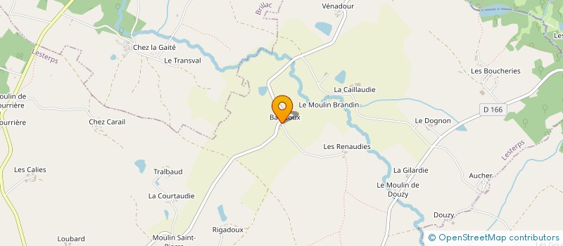 localisation de l'entreprise MONSIEUR RICHARD BROOKS à LESTERPS