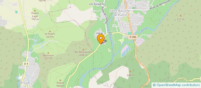 localisation de l'entreprise MONSIEUR RICHARD BRUERE DAWSON  AGONES